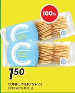 Sobeys Rice Crackers offer