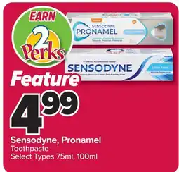 PharmaChoice Sensodyne, Pronamel Toothpaste offer