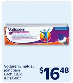 Walmart Voltaren Emulgel Joint pain offer