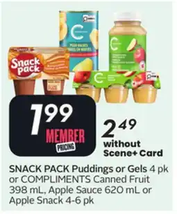 Sobeys Puddings or Gels offer