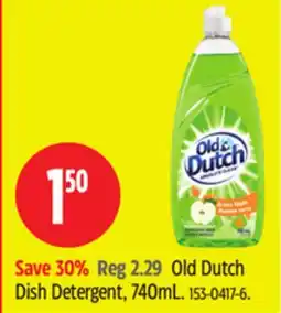 Canadian Tire Old Dutch Dish Detergent, 740mL offer
