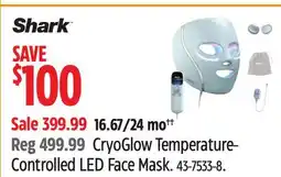 Canadian Tire Shark CryoGlow Temperature-Controlled LED Face Mask offer