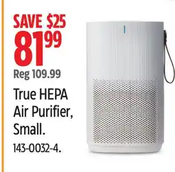 Canadian Tire NOMA True HEPA Air Purifier offer