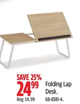 Canadian Tire Folding Lap Desk offer
