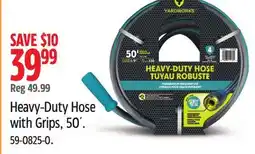 Canadian Tire Yardworks Heavy-Duty Hose with Grips, 50´ offer
