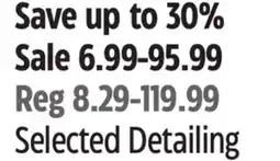 Canadian Tire SIMONIZ Selected Detailing Tools and Accessories offer