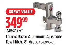 Canadian Tire Trimax Razor Aluminum Adjustable Tow Hitch offer