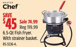 Canadian Tire Masterchef 6.5-Qt Fish Fryer offer