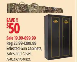 Canadian Tire YUKON Selected Gun Cabinets, Safes and Cases offer
