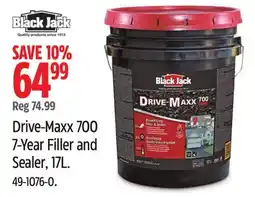 Canadian Tire Black Jack Drive-Maxx 700 7-Year Filler and Sealer offer