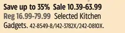 Canadian Tire Selected Kitchen Gadgets offer