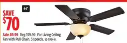 Canadian Tire For Living Ceiling Fan with Pull Chain offer