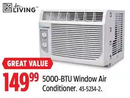 Canadian Tire For Living 5000-BTU Window Air Conditioner offer
