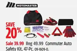 Canadian Tire MotoMaster Commuter Auto Safety Kit offer