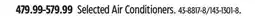 Canadian Tire Selected Air Conditions offer