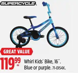 Canadian Tire Supercycle Whirl Kids' Bike, 16 offer