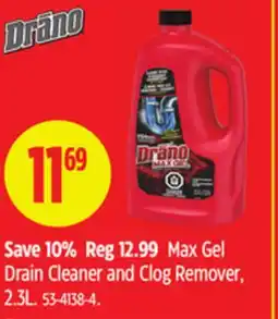 Canadian Tire Drano Drain Cleaner and Clog Remover offer