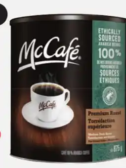 Canadian Tire McCafe Ground Coffee offer