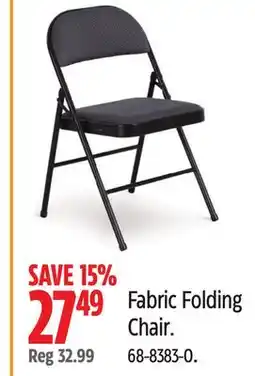 Canadian Tire Fabric Folding Chair offer