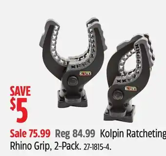 Canadian Tire Kolpin Ratcheting Rhino Grip offer
