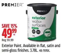 Canadian Tire Exterior Paint offer