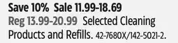 Canadian Tire Swiffer Selected Cleaning Products and Refills offer