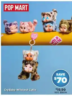 Showcase POP MART CryBaby Wild but Cutie offer