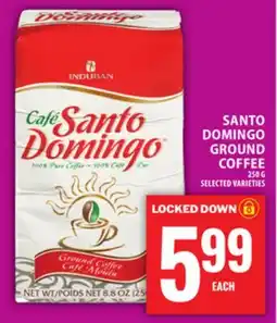 Food Basics SANTO DOMINGO GROUND COFFEE offer