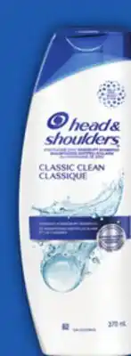 Food Basics HEAD & SHOULDERS CLASSIC CLEAN offer
