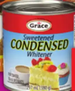 Food Basics EXCELSIOR CRACKERS OR GRACE CONDENSED MILK OR COCONUT CREAM offer