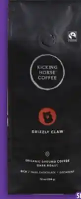 Food Basics KICKING HORSE GROUND COFFEE offer