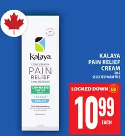 Food Basics KALAYA PAIN RELIEF CREAM offer