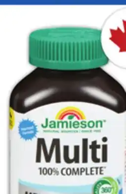 Food Basics JAMIESON MULTI-VITAMIN TABLETS offer