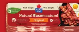 Food Basics MAPLE LEAF BACON offer