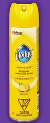 Food Basics PLEDGE FURNITURE POLISH offer