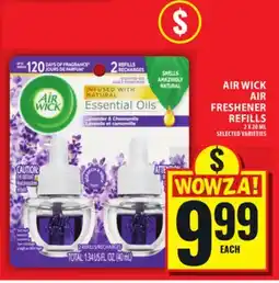 Food Basics AIR WICK AIR FRESHENER REFILLS offer