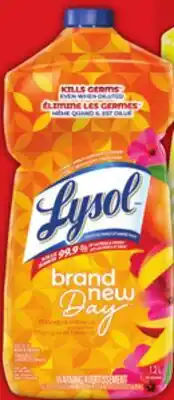 Food Basics LYSOL CLEANERS offer