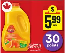 Food Basics DEL MONTE JUICE BLEND offer
