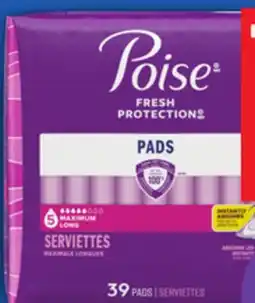 Food Basics POISE PADS offer