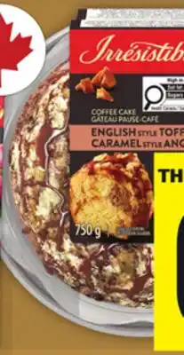 Food Basics IRRESISTIBLE PIE OR COFFEE CAKE offer