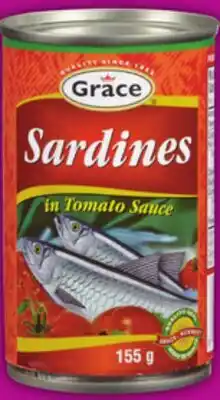 Food Basics GRACE OR AA SARDINES OR GRACE MACKEREL offer