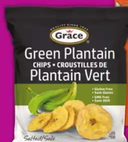 Food Basics GRACE PLANTAIN CHIPS OR PEANUT PUNCH DRINK offer