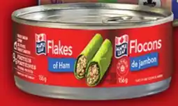 Food Basics MAPLE LEAF FLAKES OR HOLIDAY LUNCHEON MEAT offer