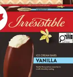 Food Basics IRRESISTIBLE THE CREAMIEST ICE CREAM BARS offer