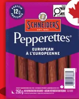 Food Basics SCHNEIDER'S Pepperettes offer