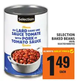 Food Basics SELECTION BAKED BEANS offer