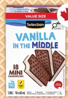 Food Basics SELECTION VANILLA IN THE MIDDLE SANDWICHES offer