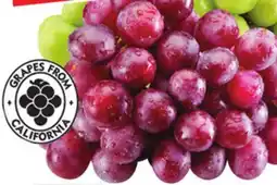 Food Basics GREEN OR RED SEEDLESS GRAPES offer
