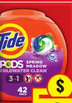 Food Basics TIDE LAUNDRY DETERGENT OR PODS offer
