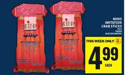 Food Basics MINO IMITATION CRAB STICKS offer